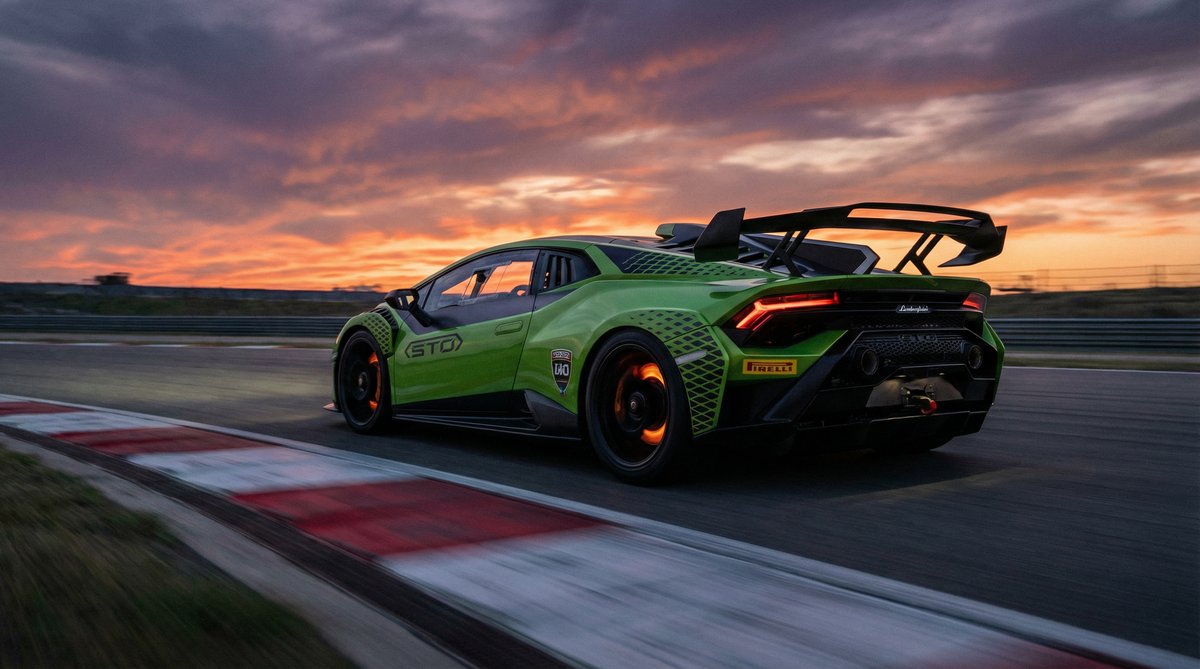 老司机 跑车视频 - 兰博基尼赛道视频